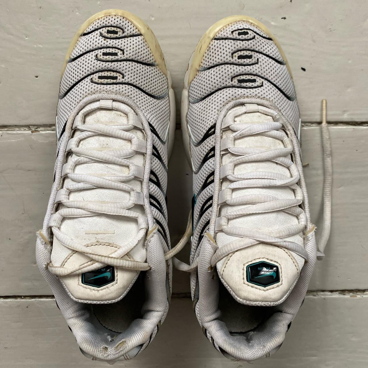 Nike TN Air Max Plus White Blue Black (UK 6)