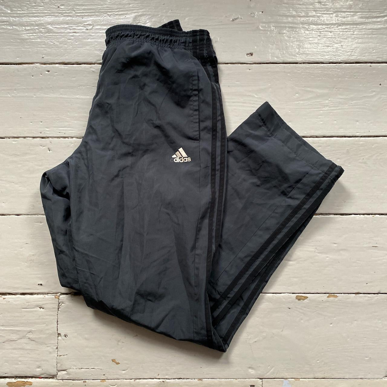 Adidas Grey Shell Bottoms (Large)