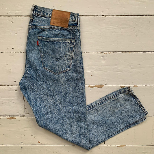 Levis 501 CT Acid Wash Jeans (32/30)