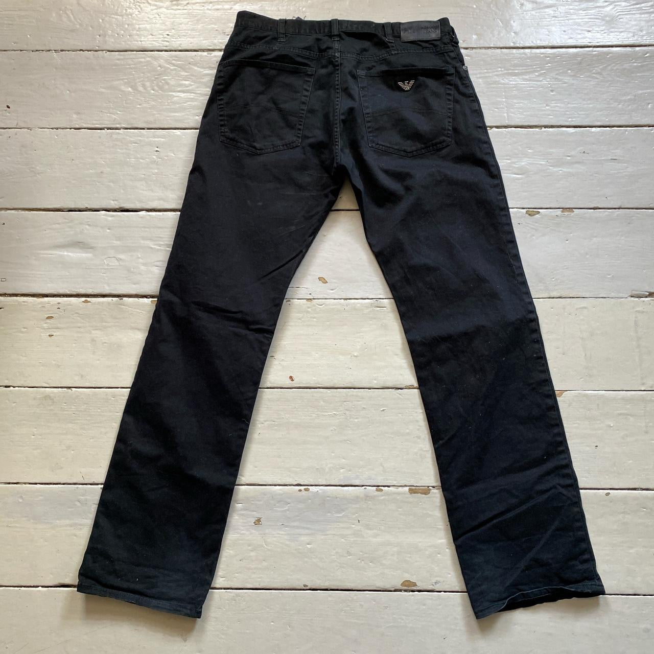 Armani J21 Black Jeans (33/31)