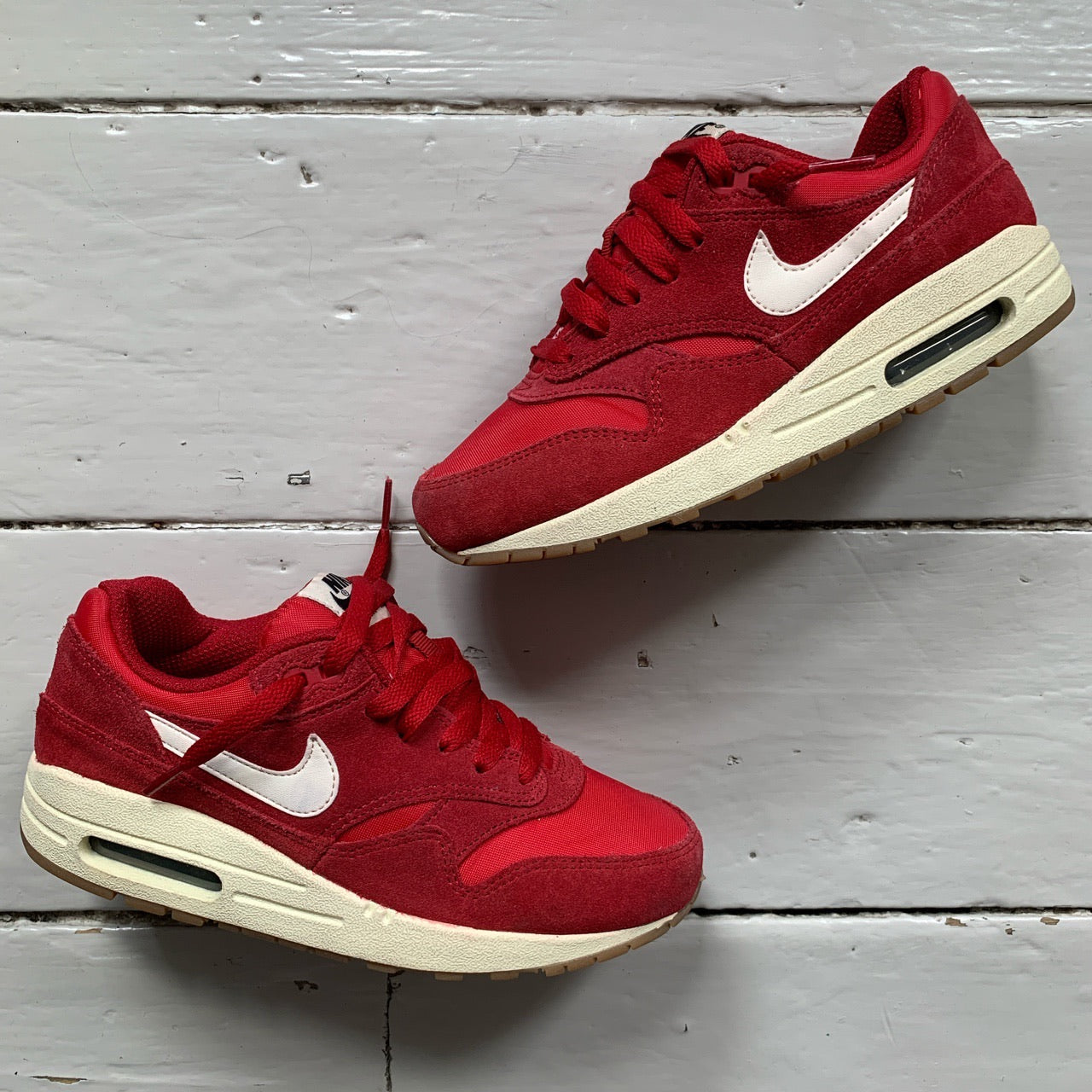 Nike Air Max 1 Red and White (UK 3)