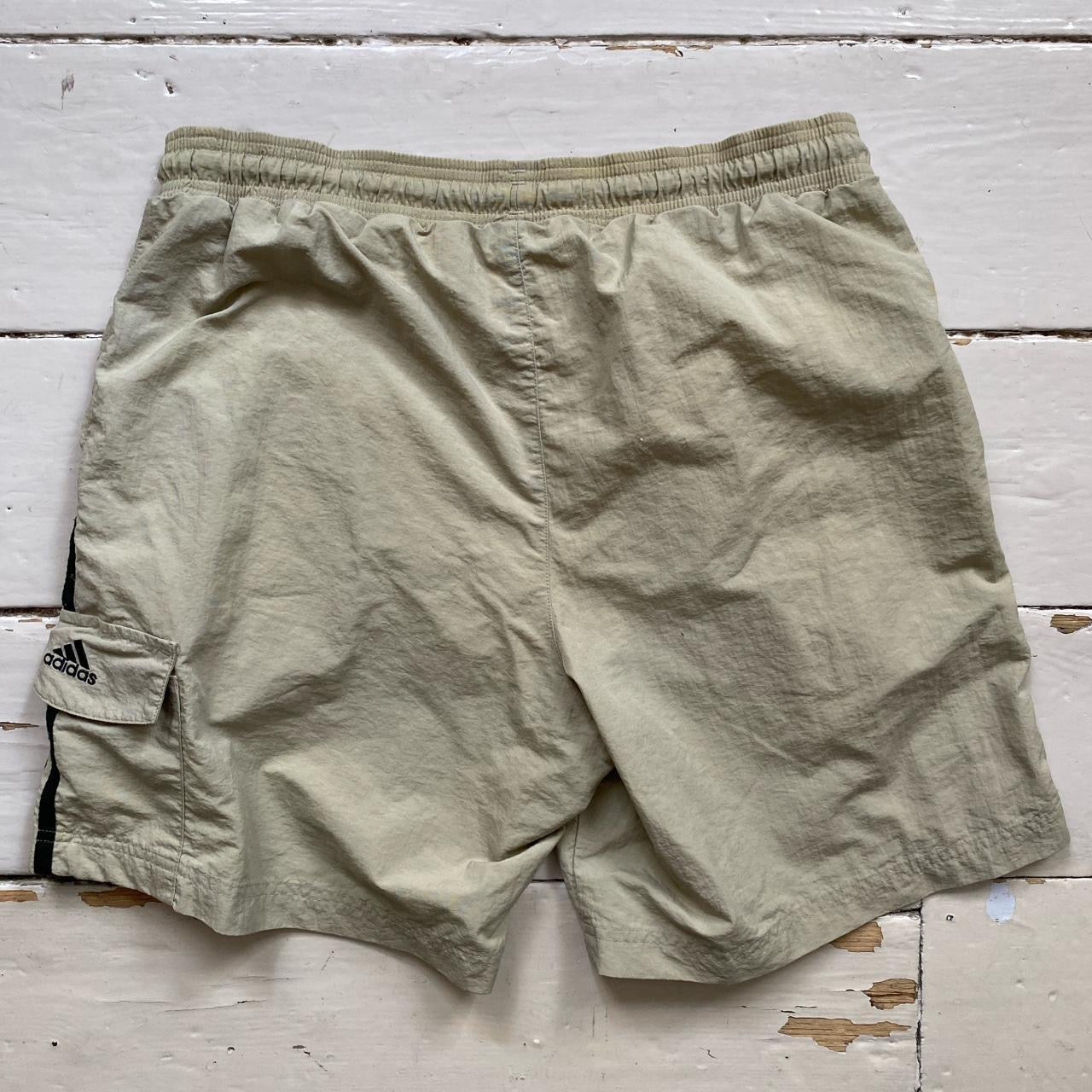 Adidas Vintage Cargo Shorts (Small)