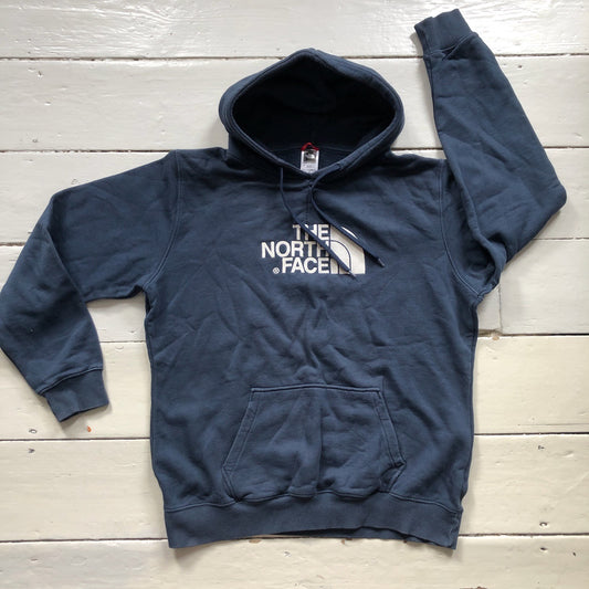 The North Face Navy Hoodie (Small Men)