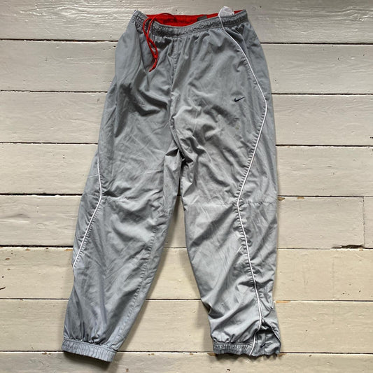 Nike Vintage Silver Silver Shell Bottoms (Large)