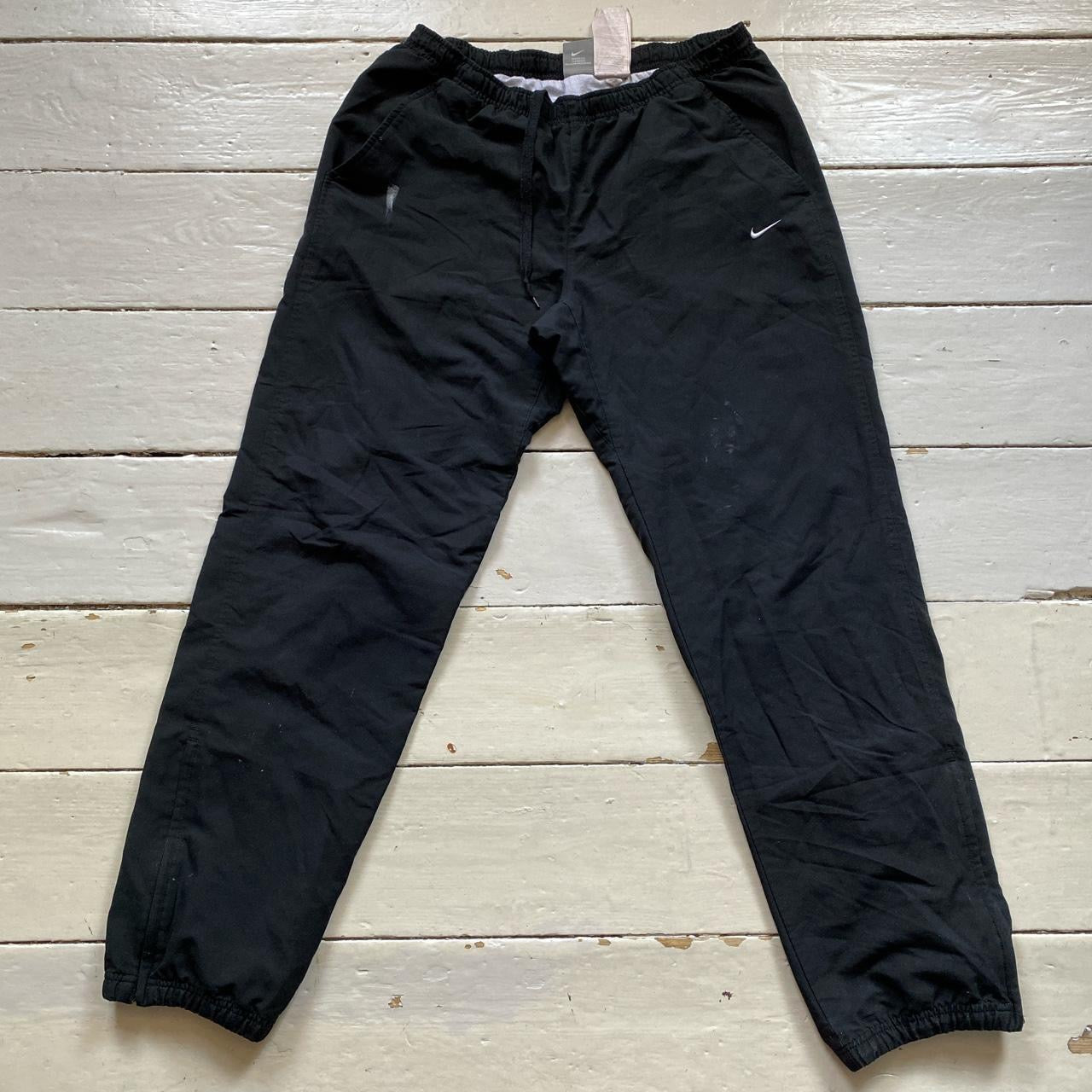 Nike Swoosh Black Shell Bottoms (Large)