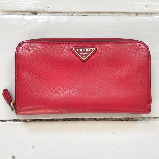 Prada Milano Red Purse