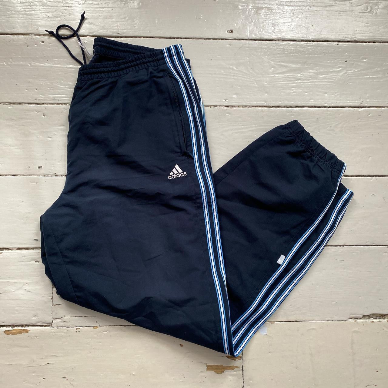 Adidas Navy Shell Bottoms (XL)