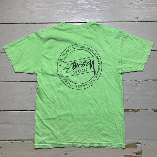 Stussy Wear Pastel Green T Shirt (Small)