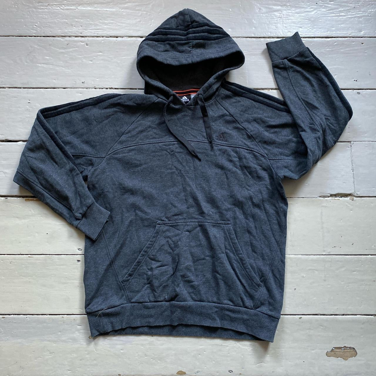 Adidas Performance Grey Hoodie (Large)