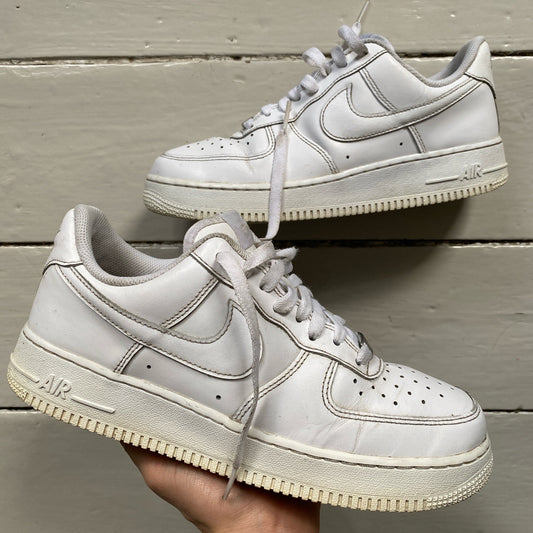 Nike Air Force 1 White (UK 7)