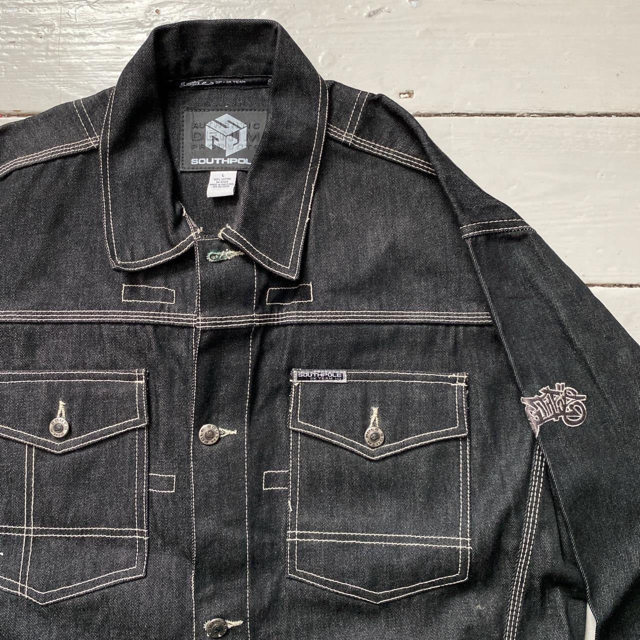 SouthPole Vintage Denim Jacket (Large)