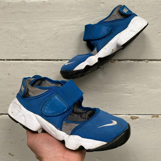 Nike Air Rift Blue and White (UK 3.5)