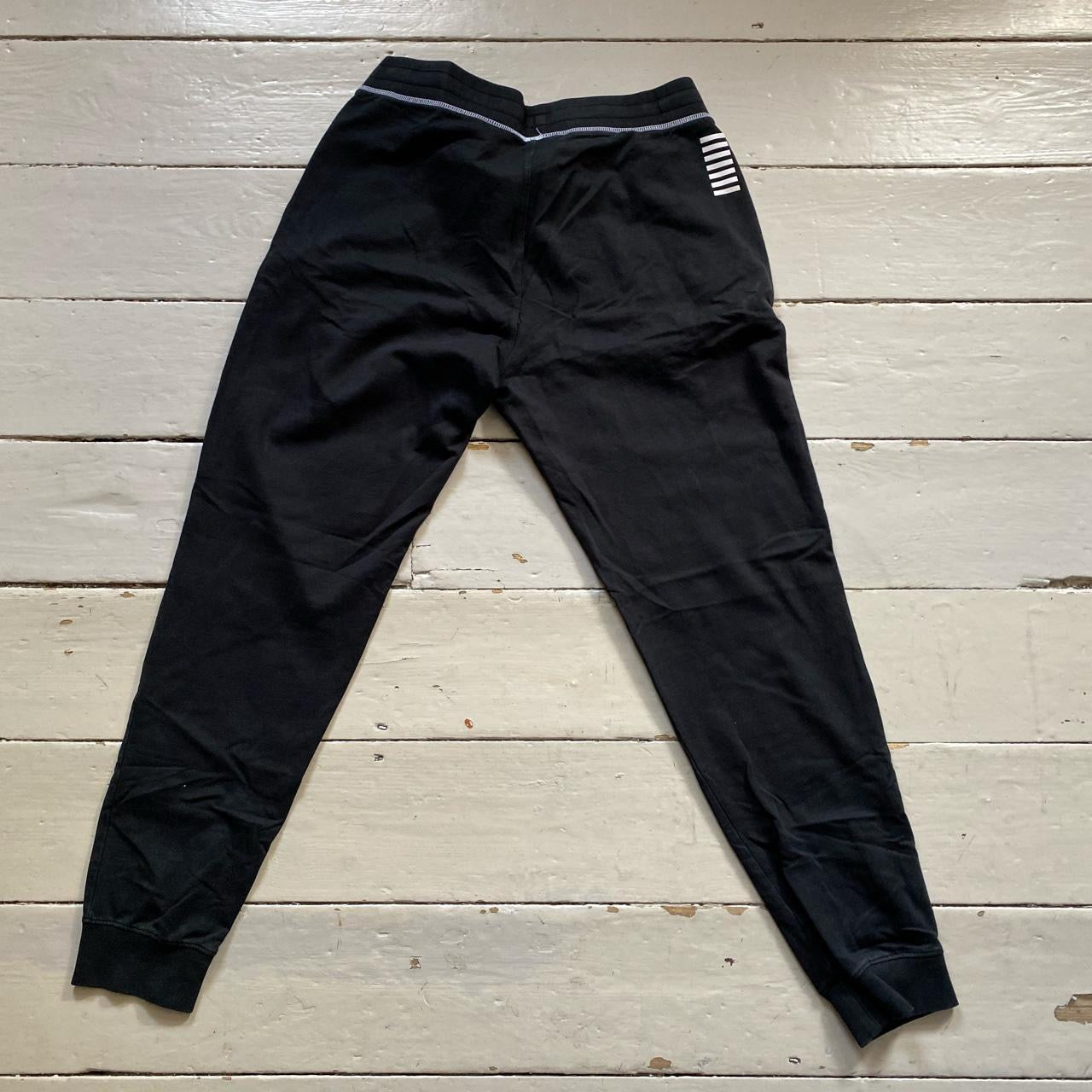 EA7 Emporio Armani Black Joggers (XL)