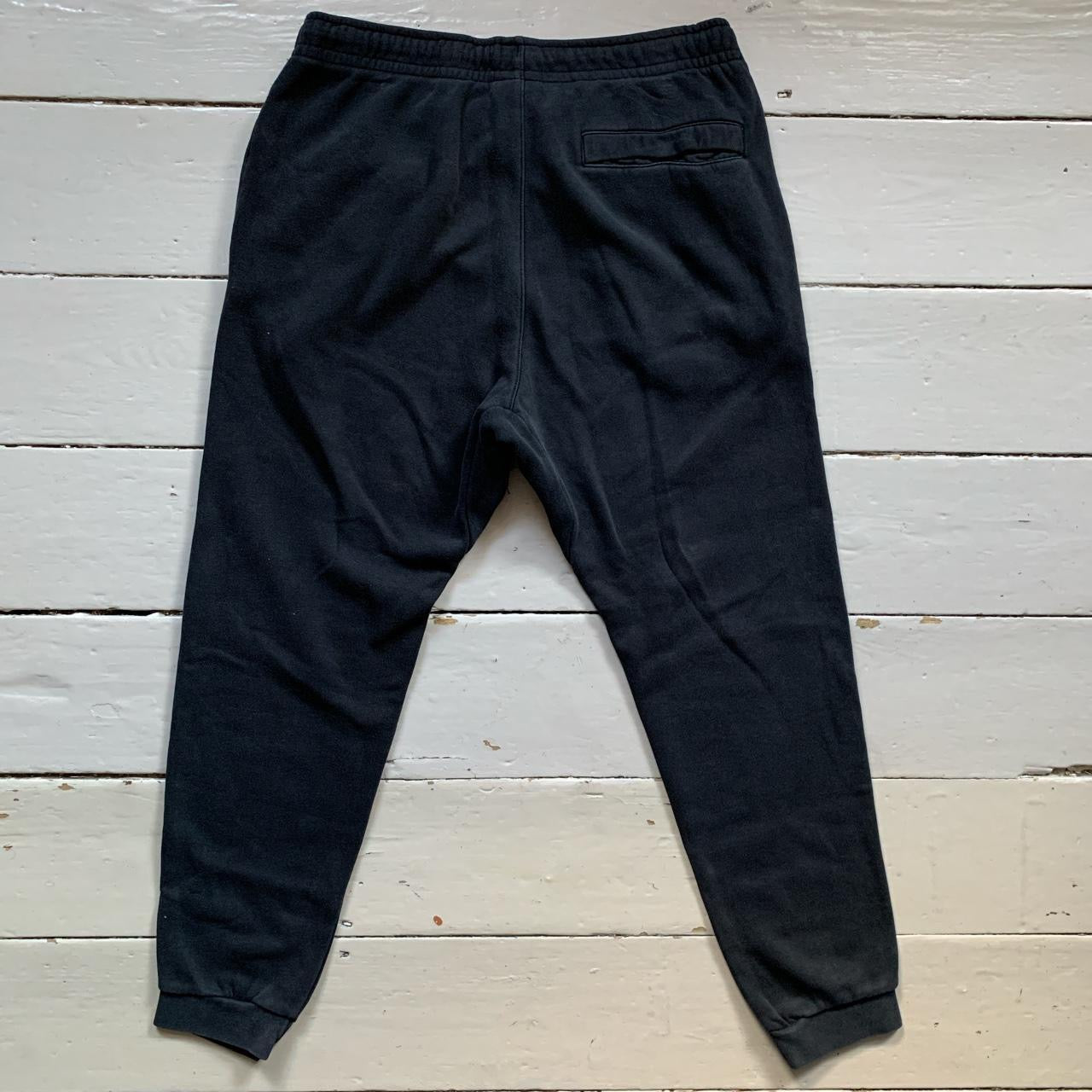 Nike Swoosh Black Joggers (Large)