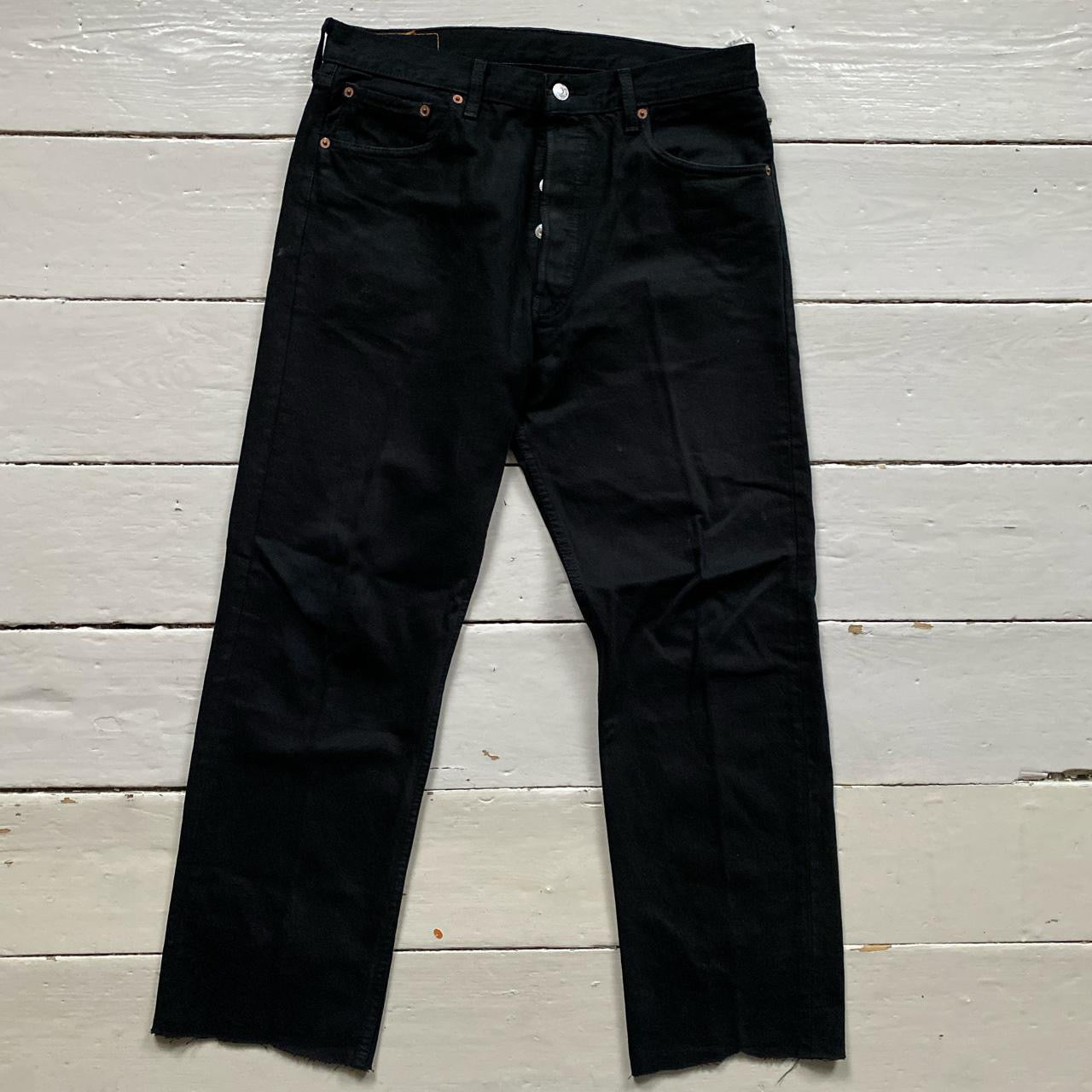 Levis 501 Black Jeans (34/30)