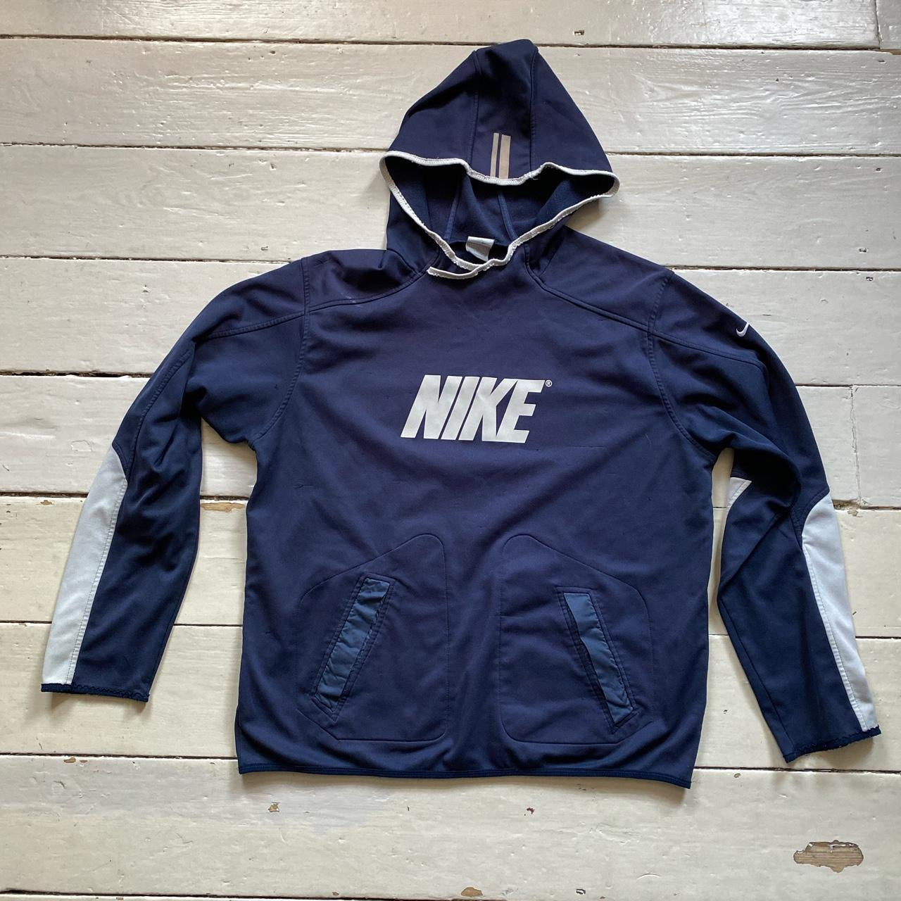 Nike Vintage Club Spellout Hoodie (Large)