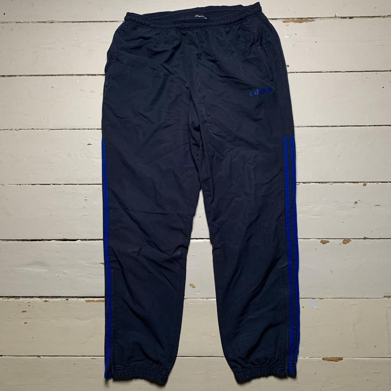 Adidas Navy Shell Bottoms (Large)