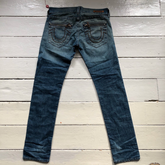 True Religion Slim Fit Jeans (30/34)