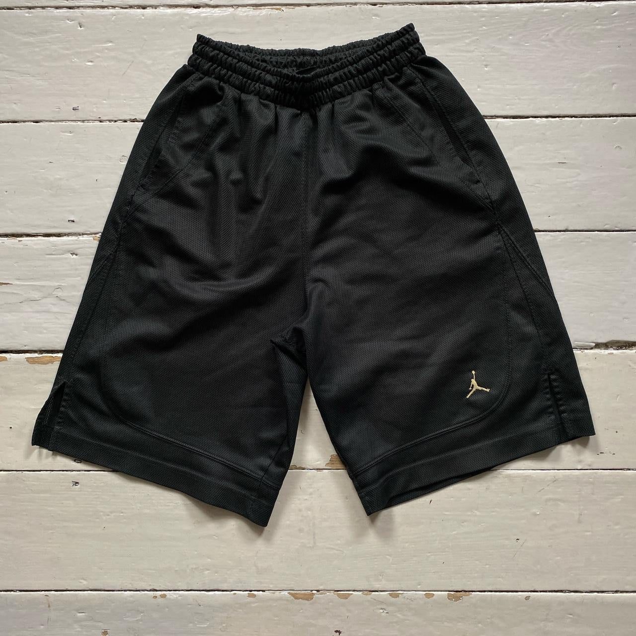 Jordan Black Basketball Shorts (Small)