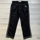 True Religion Big Tri Stitch Contrast Stitch Full Black and White tracksuit (XL)