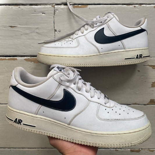 Nike Air Force 1 White and Black (UK 12)