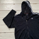 Adidas Performance Black Hoodie (XL)