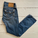 True Religion  Ricky White Stitch Jeans (31/34)