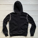 True Religion Big Tri Stitch Contrast Stitch Full Black and White tracksuit (XL)