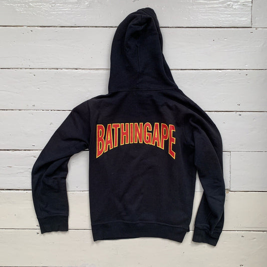 BAPE Black Spellout Hoodie (Small)
