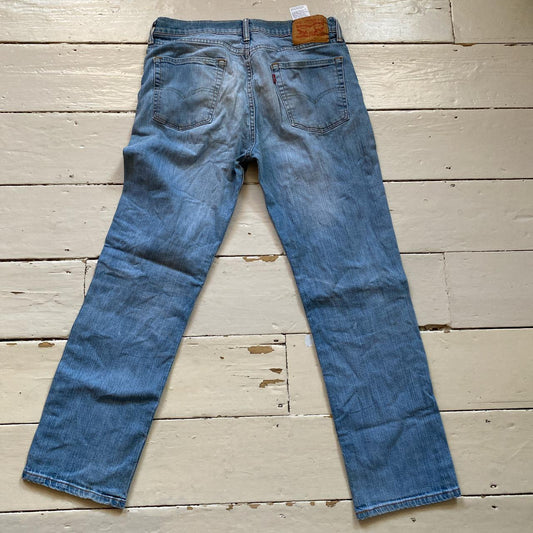 Levis 514 Light Blue Jeans (33/30)