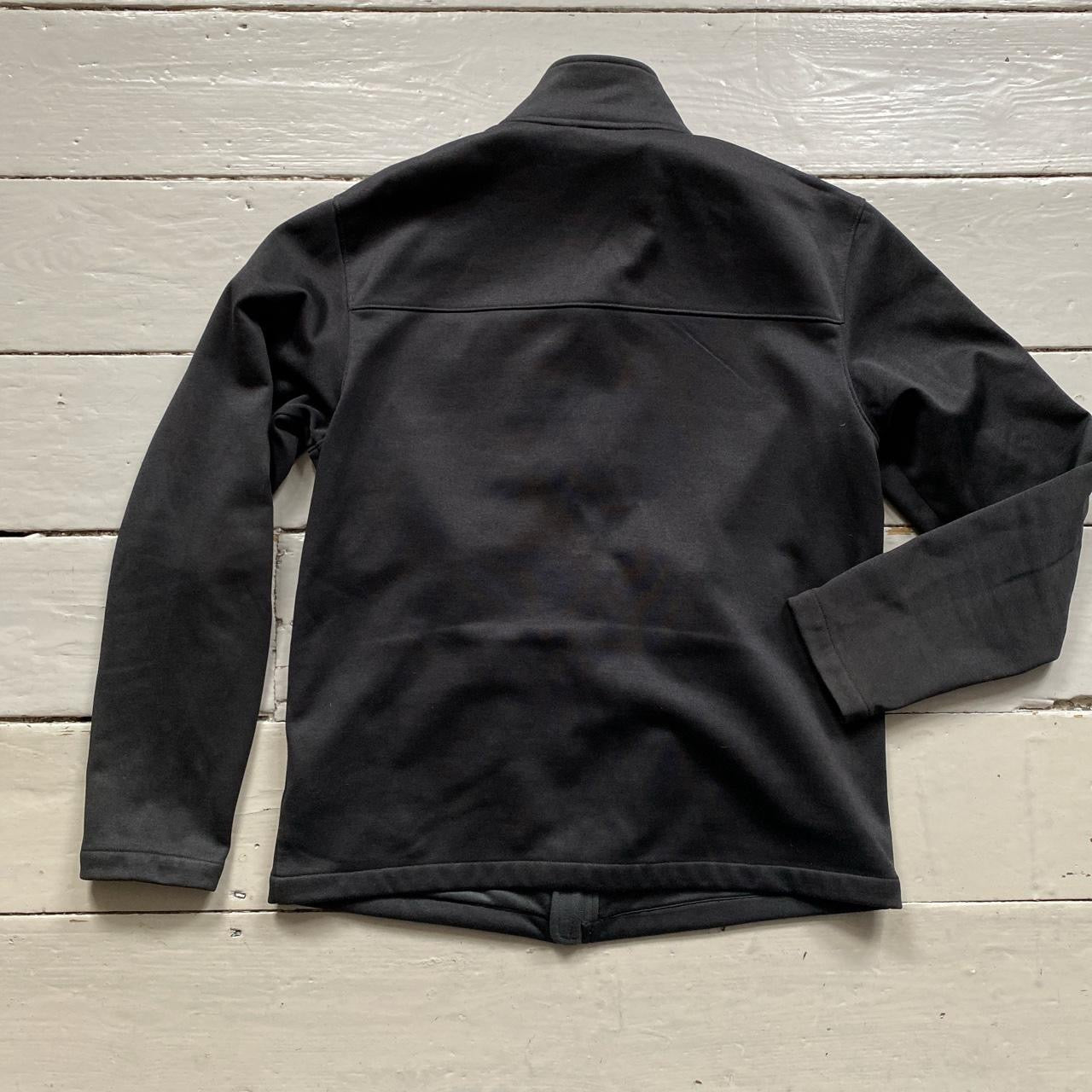 The North Face Black Fleece Zip Up (Medium)