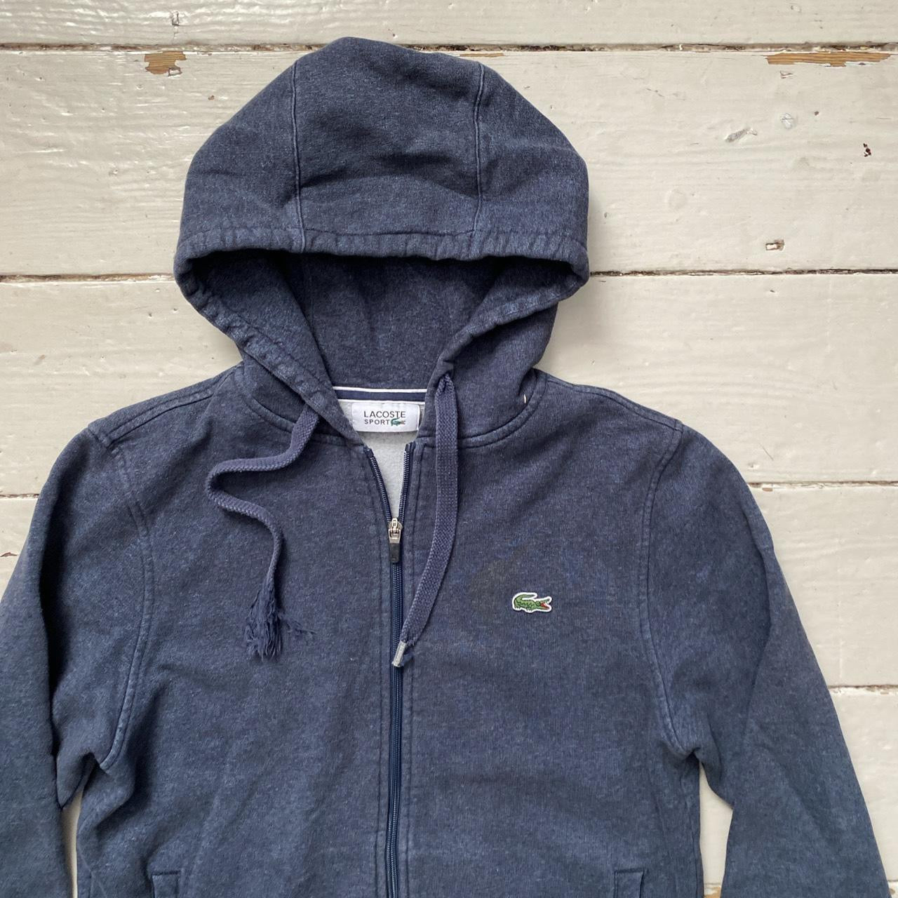 Lacoste Hoodie Navy (Medium)