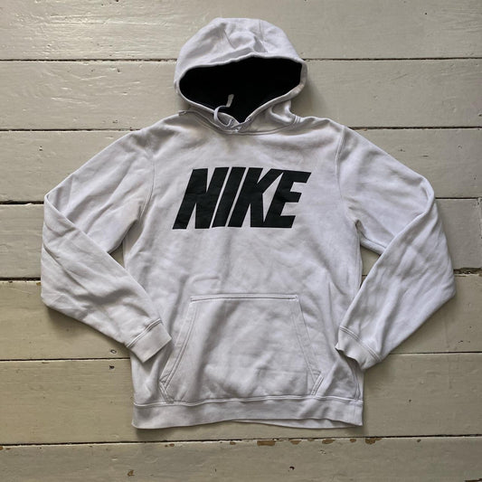 Nike Club White Hoodie (Small)