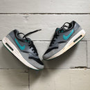 Nike Air Max 1 Grey and Turquoise (UK 5.5)