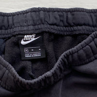 Nike Swoosh Spellout Black Joggers (Medium)