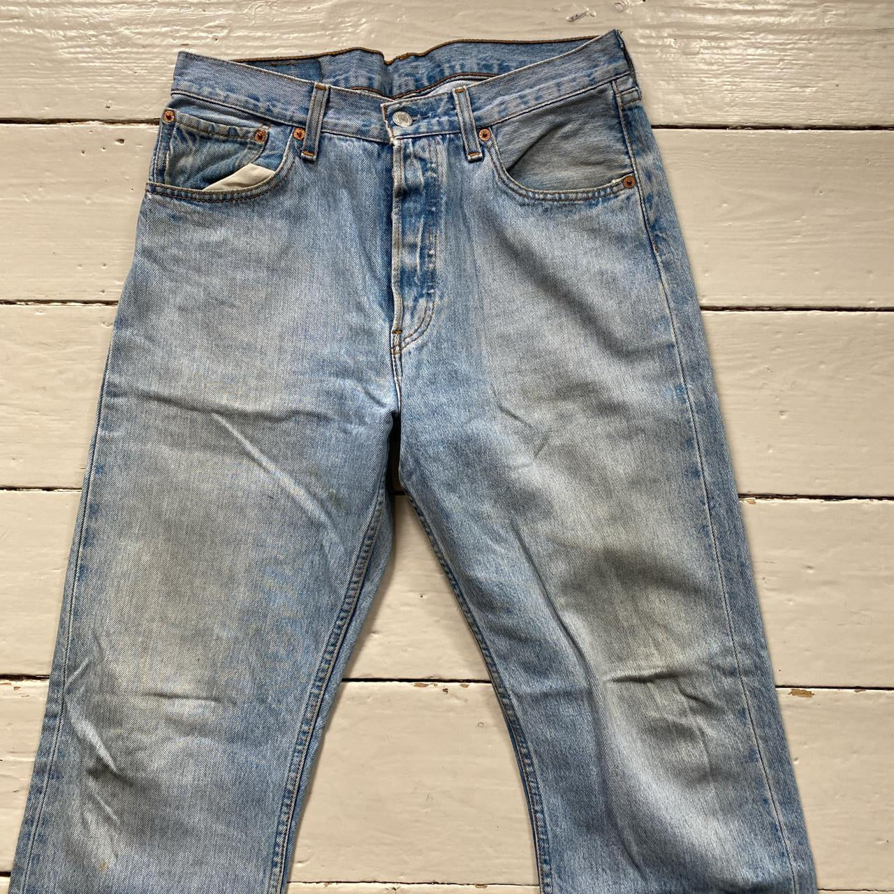 Levis 502 Light Wash Jeans (32/32)