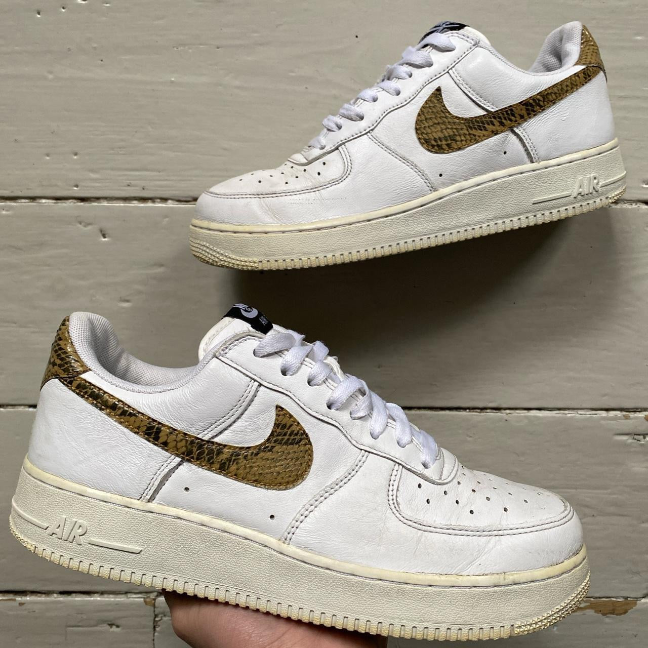 Nike Air Force 1 Snakeskin Swoosh (UK 8)