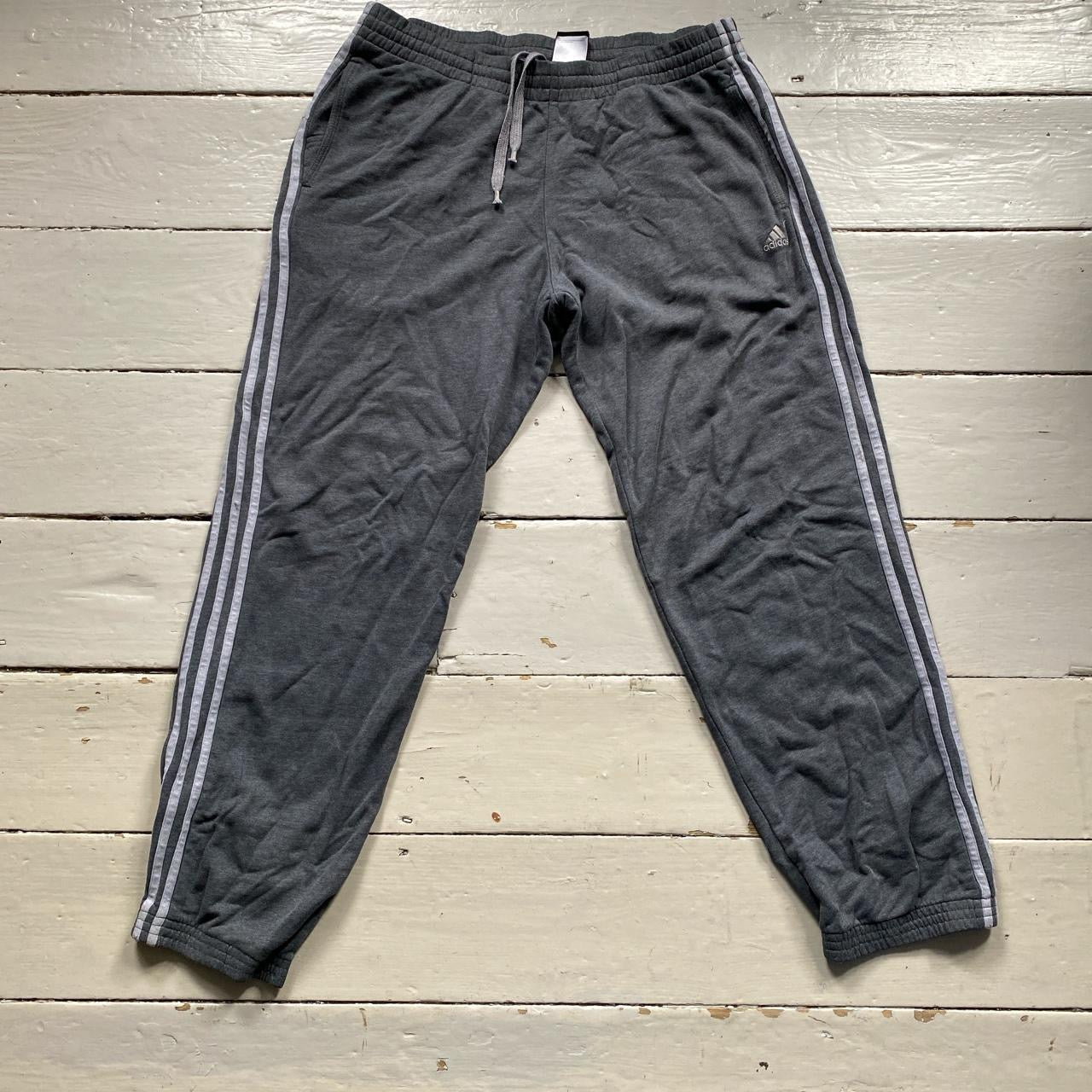 Adidas Grey Joggers (Large)