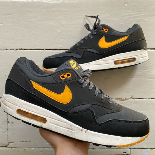 Nike Air Max 1 Grey Orange (UK 10)