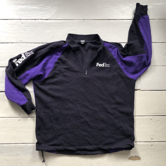 Fedex Quarter Zip Jumper (Large