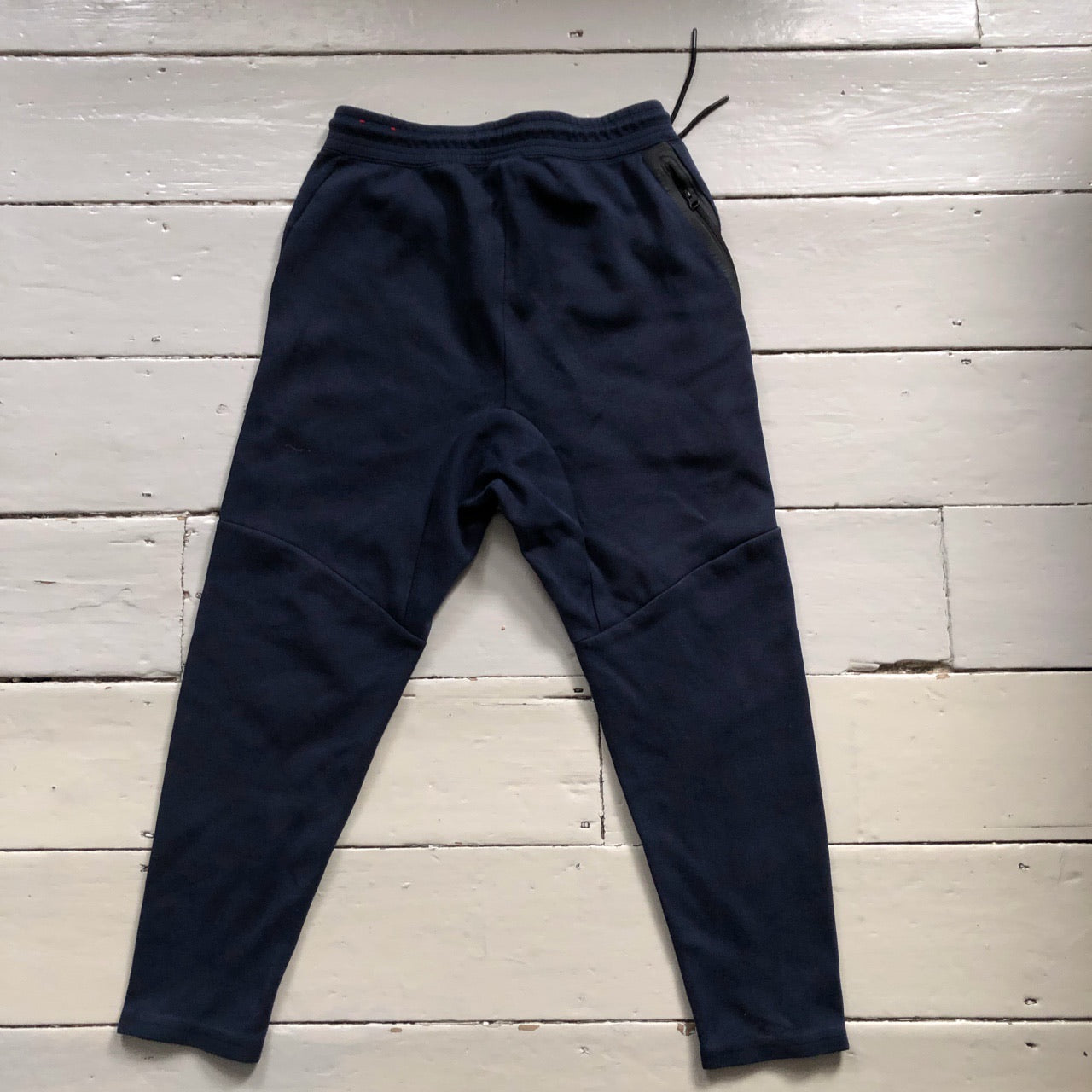 Nike Tech Fleece Navy Joggers (Small)