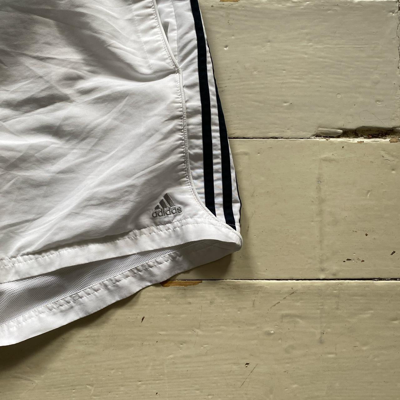 Adidas White Shell Shorts (XL)