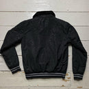 Armani Jeans Vintage Repeat Bomber Jacket (Small)