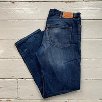 Levis L511 Navy Stonewash Jeans (38/34)