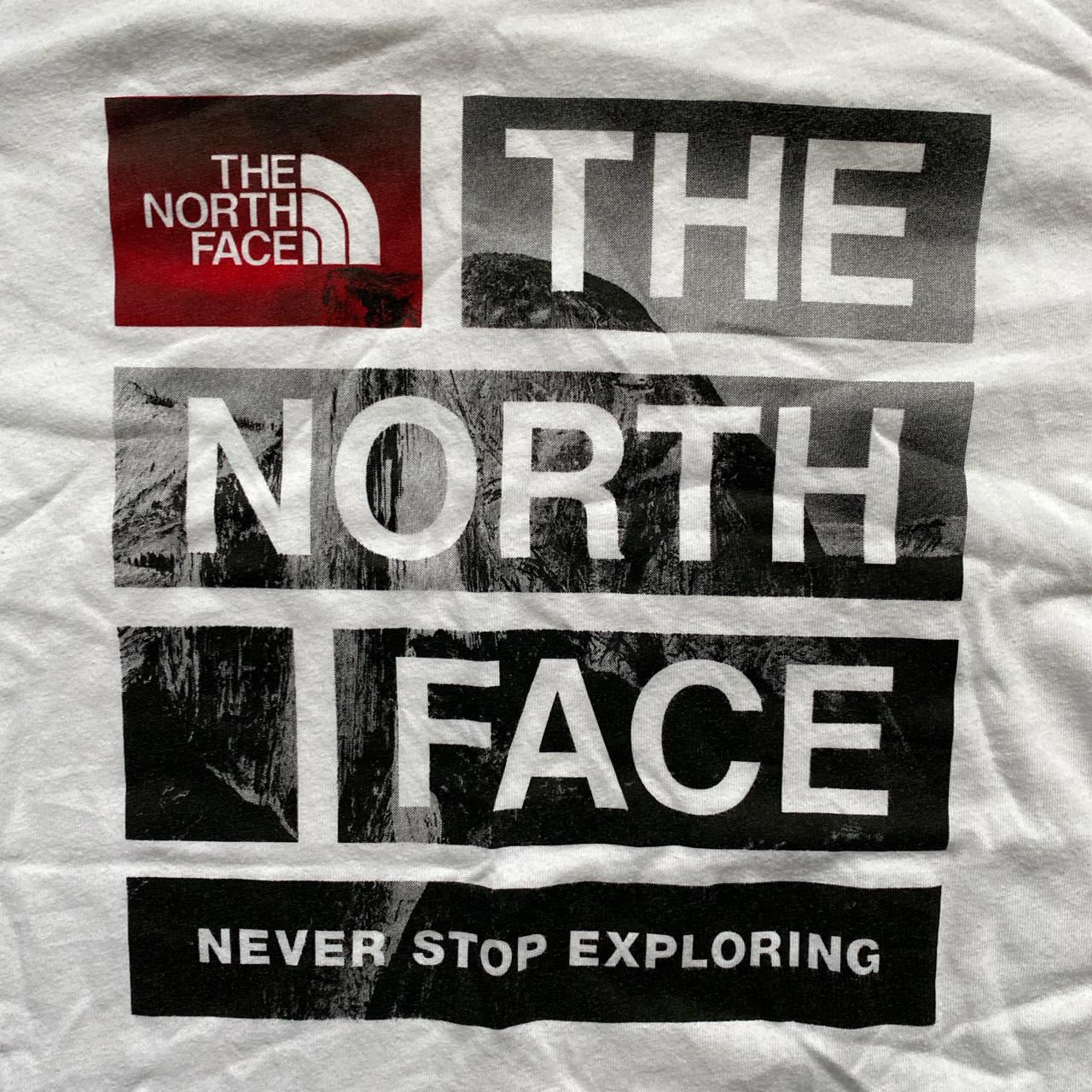 The North Face White T Shirt (Medium)