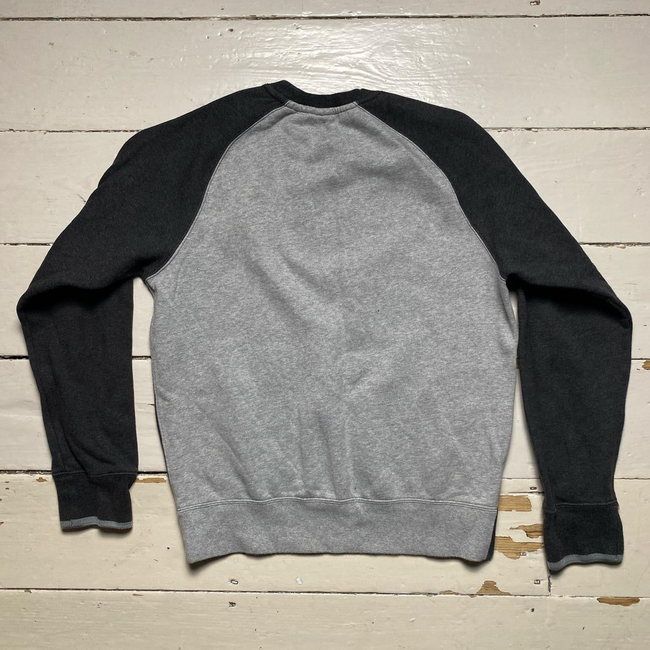 Nike Air Grey and Red Jumper (Small)