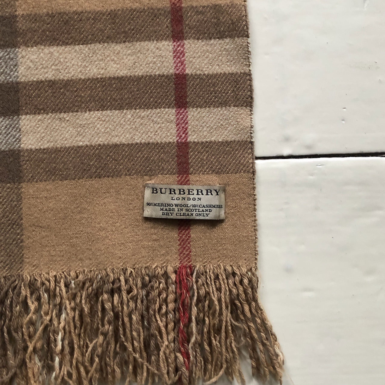 Burberry London Nova Check Scarf