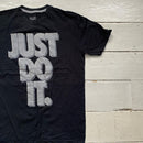 Nike JUST DO IT black T Shirt (Large)