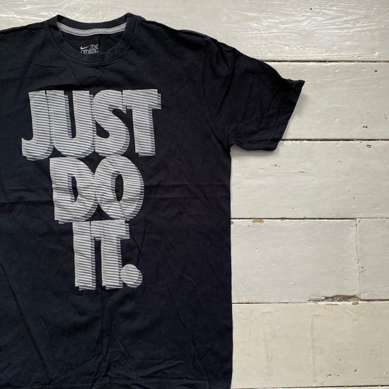 Nike JUST DO IT black T Shirt (Large)