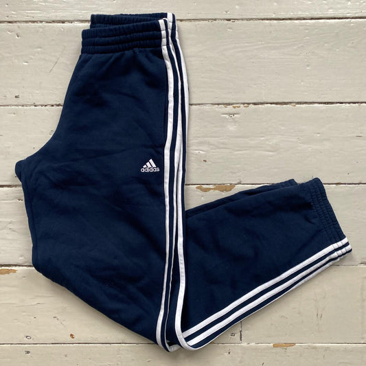 Adidas Performance Navy Joggers (Small)